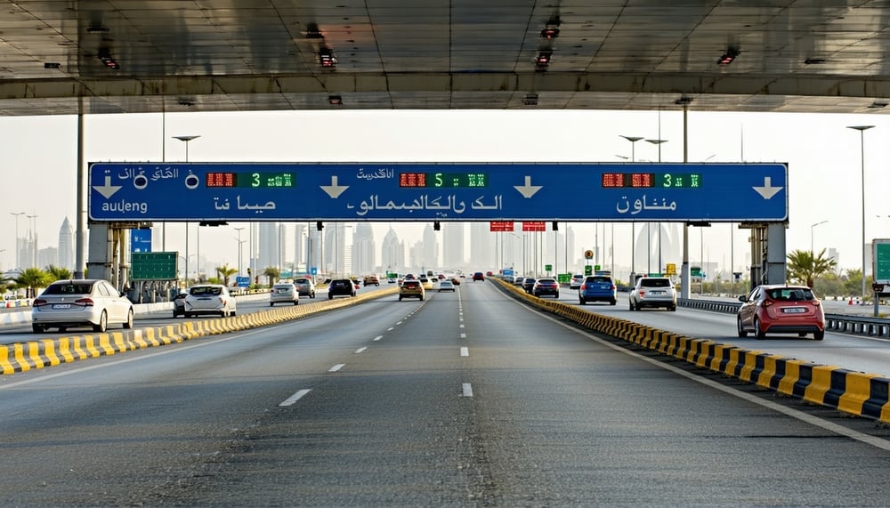 Smart toll management system in Dubai Smart toll management system in Dubai